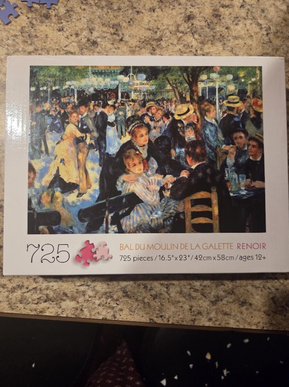 New Modern Art Bal du Moulin de la Galette Jigsaw Puzzle 725 Pieces